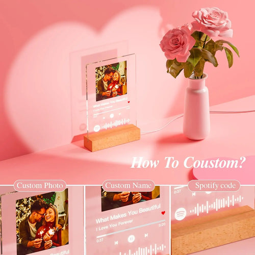 Personalised Spotify Song Plaque